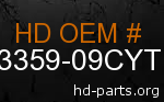 hd 83359-09CYT genuine part number
