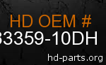 hd 83359-10DH genuine part number
