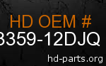 hd&nbsp83359-12DJQ genuine part number