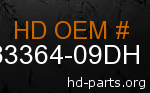 hd 83364-09DH genuine part number