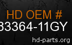 hd 83364-11GY genuine part number