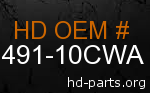 hd 83491-10CWA genuine part number