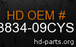 hd 83834-09CYS genuine part number