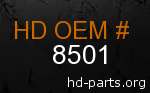 hd 8501 genuine part number