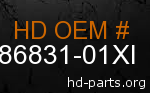 hd 86831-01XI genuine part number