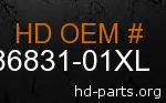 hd 86831-01XL genuine part number