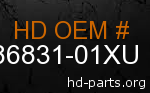 hd 86831-01XU genuine part number