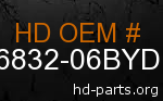 hd 86832-06BYD genuine part number