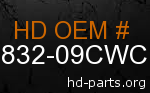 hd 86832-09CWC genuine part number