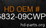 hd 86832-09CWP genuine part number