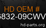 hd 86832-09CWV genuine part number