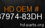 hd 87974-83DH genuine part number