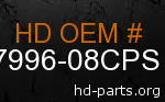 hd 87996-08CPS genuine part number