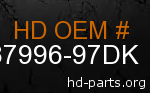 hd 87996-97DK genuine part number