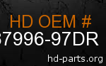 hd 87996-97DR genuine part number