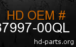 hd 87997-00QL genuine part number