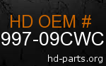 hd 87997-09CWC genuine part number