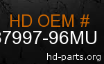 hd 87997-96MU genuine part number