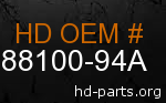 hd 88100-94A genuine part number