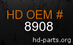 hd 8908 genuine part number