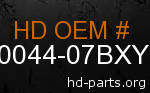 hd 90044-07BXY genuine part number