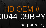 hd 90044-09BPY genuine part number