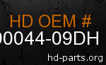 hd 90044-09DH genuine part number