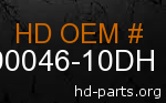 hd 90046-10DH genuine part number