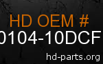 hd 90104-10DCF genuine part number