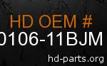 hd 90106-11BJM genuine part number