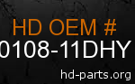hd 90108-11DHY genuine part number