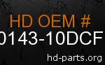 hd 90143-10DCF genuine part number