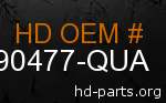 hd 90477-QUA genuine part number