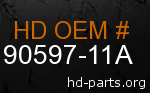 hd 90597-11A genuine part number