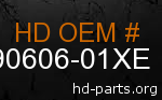 hd 90606-01XE genuine part number