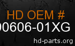 hd 90606-01XG genuine part number