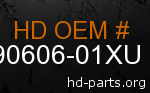 hd 90606-01XU genuine part number