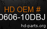 hd 90606-10DBJ genuine part number