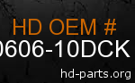 hd 90606-10DCK genuine part number