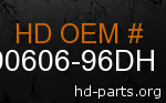 hd 90606-96DH genuine part number