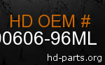 hd 90606-96ML genuine part number