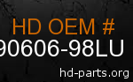 hd 90606-98LU genuine part number