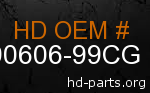 hd 90606-99CG genuine part number