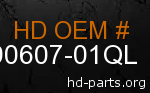 hd 90607-01QL genuine part number