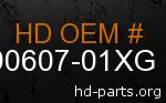 hd 90607-01XG genuine part number