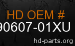 hd 90607-01XU genuine part number
