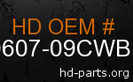 hd 90607-09CWB genuine part number