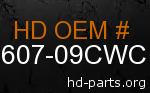 hd 90607-09CWC genuine part number