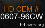 hd 90607-96CW genuine part number