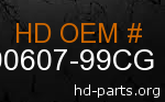 hd 90607-99CG genuine part number
